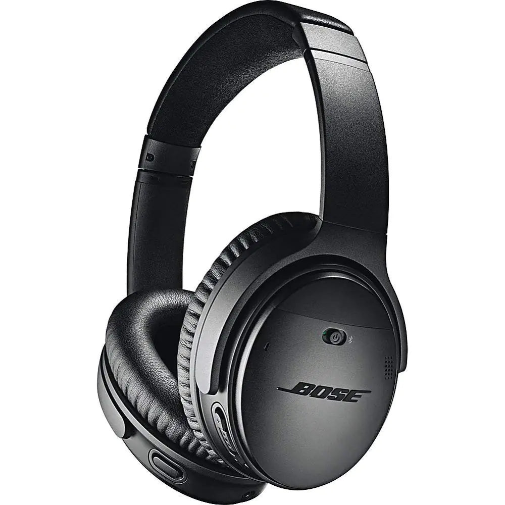 Bose QuietComfort 35 II Wireless Bluetooth Headphones Noise-Cancelling with Alexa Voice Control - Black