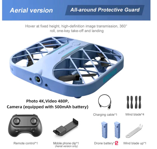 4K Mini Drone with 8K Live Transmission (One Set)