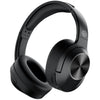vibeadio Hybrid Active Noise Cancelling Headphones Wireless Over Ear Bluetooth Headphones with Microphone Deep Bass Wireless Headphones with Hi-Fi Audio Memory Foam Ear Cups 30H Playtime - Black