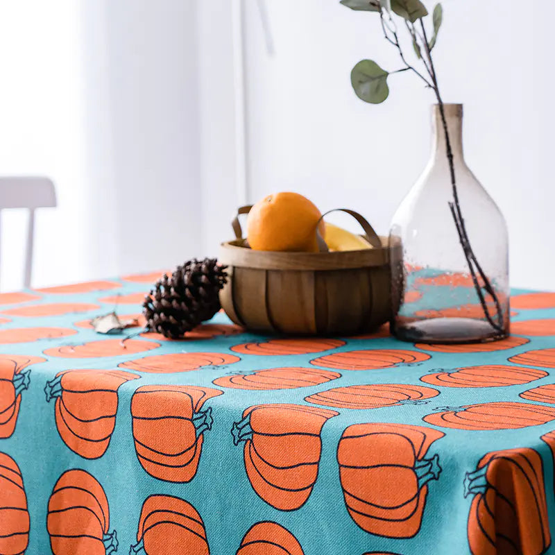 Table Cover for Home Long Oval Dining Table