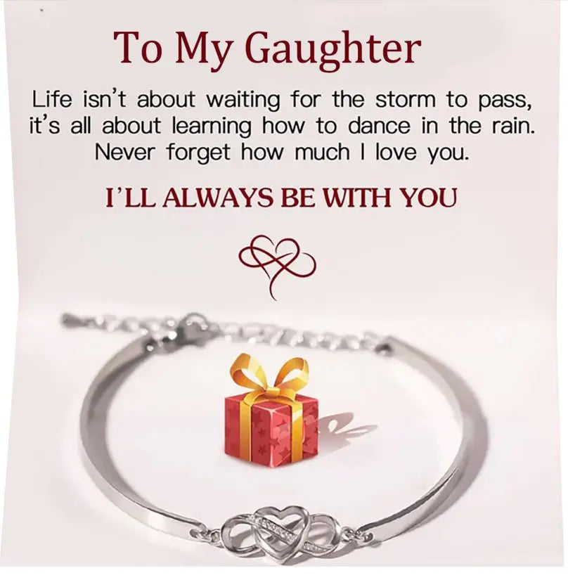 Eternal Heart to Heart Bracelet - Creative Design