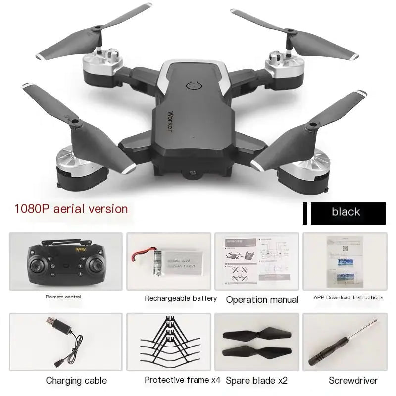 Foldable Drone Remote Control Aircraft with Camera