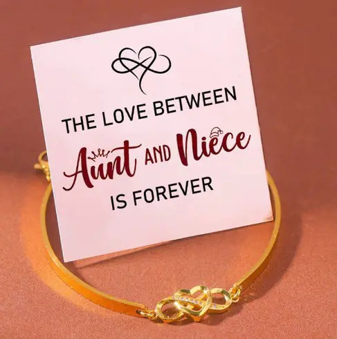 Eternal Heart to Heart Bracelet - Creative Design