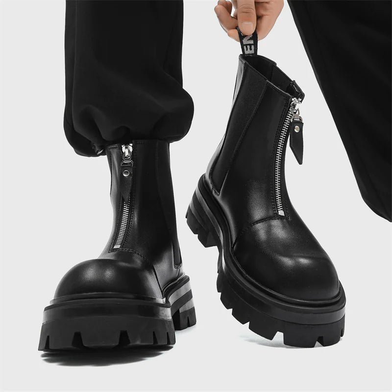 Winter Martin Boots for Women with Thick Velvet Tube