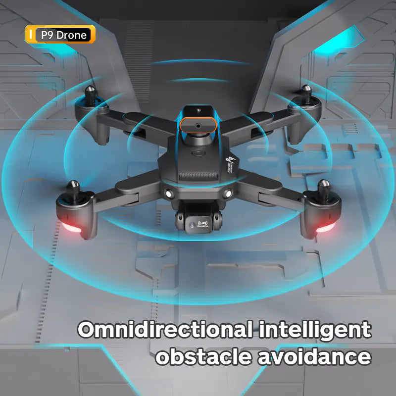 P9 Drone with Optical Flow, Foldable Quadcopter