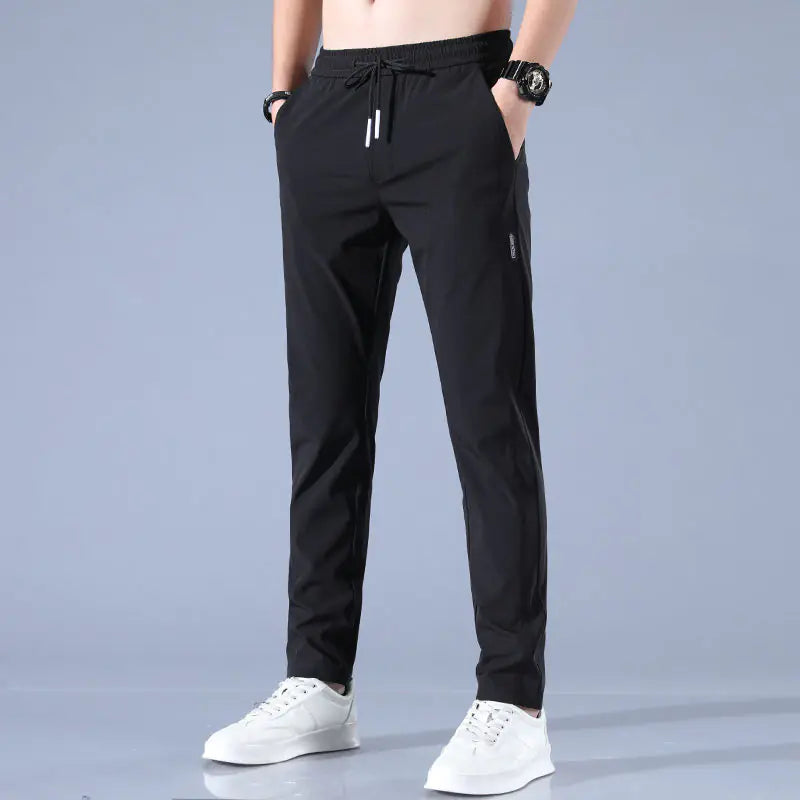 Men's Summer Thin Loose Fit Stretch Casual Pants