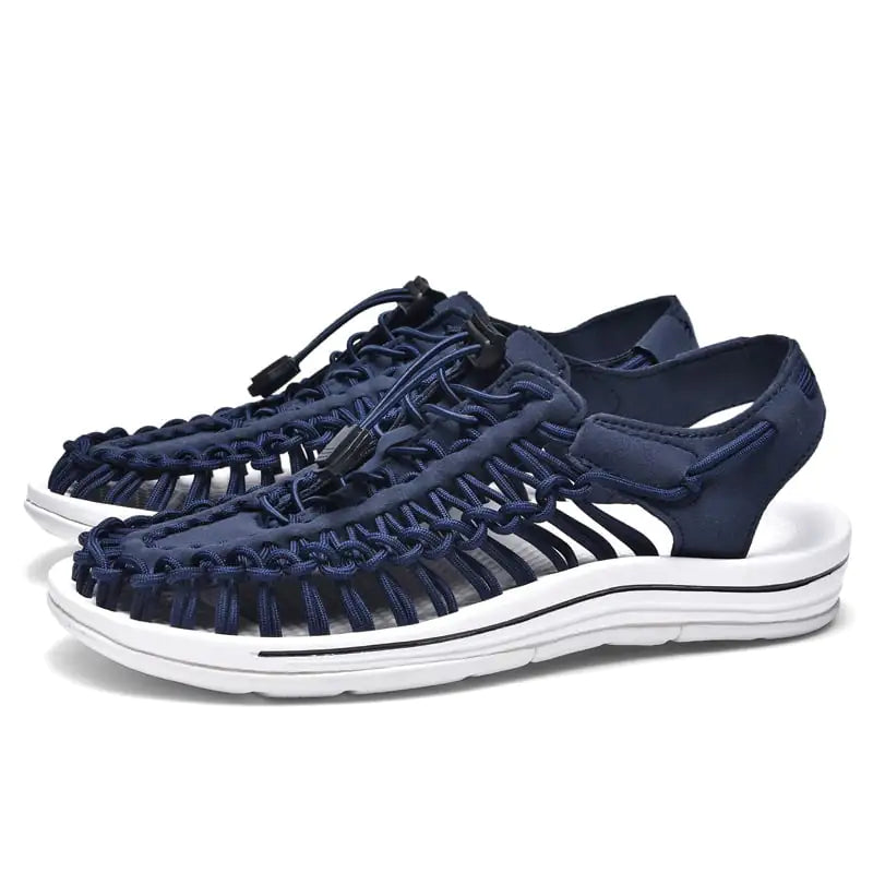 Men's Multicolor Plus Size Beach Sandals for Summer