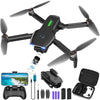 Drone with Camera Brushless Motor 1080P FPV Drone with 2 Batteries One Key Take Off/Land 360 Flips Waypoint Fly Altitude Hold Gravity Control Foldable Mini Drones for Kids Adults Beginner