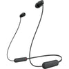Sony WI-C100 Wireless in-Ear Bluetooth Headphones with Built-in Microphone Black