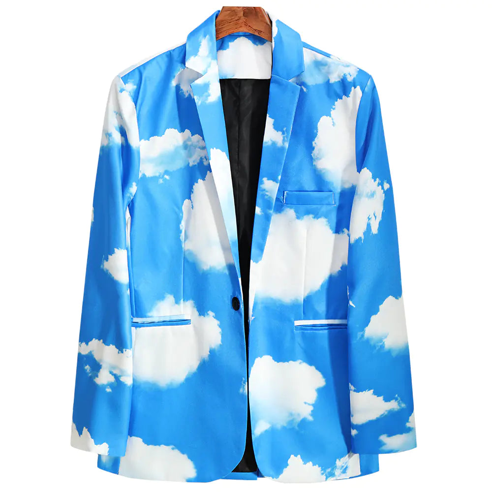 Slim Fit Casual Men's Blazer for Trendy Style