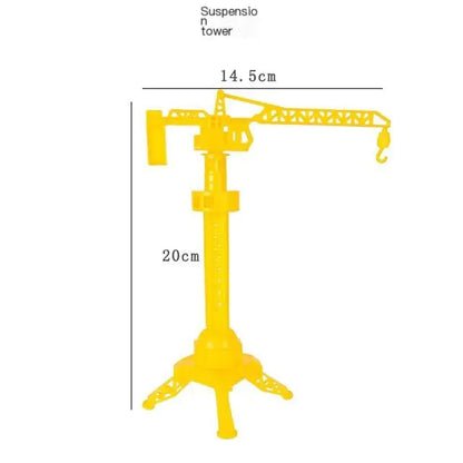 Construction Vehicle Cake Decoration Toy Set for Kids