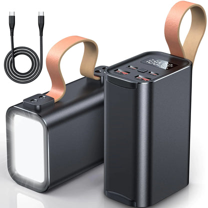 Feidyns Portable Charger Power Bank 30000mAh for Laptop 22.5W PD Fast Charging Power Bank+QC 4.0 Quick with 4 Ports for Phone Charging Power Bank Tri-Outputs Battery Pack