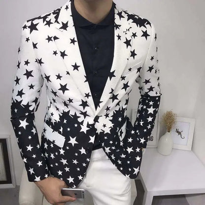 Slim Fit Casual Men's Blazer for Trendy Style