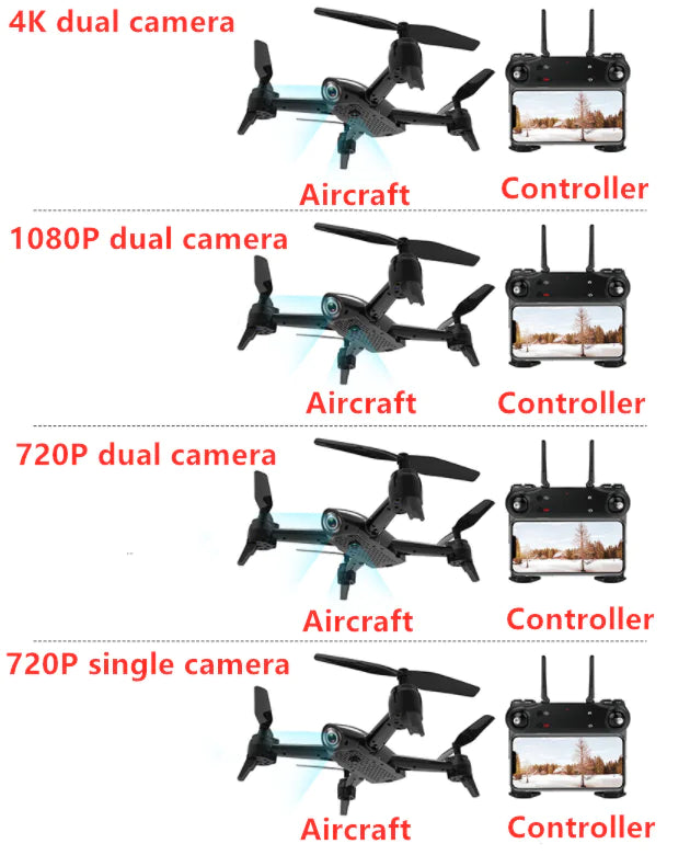 4K Dual Camera Drone with Long Battery Life