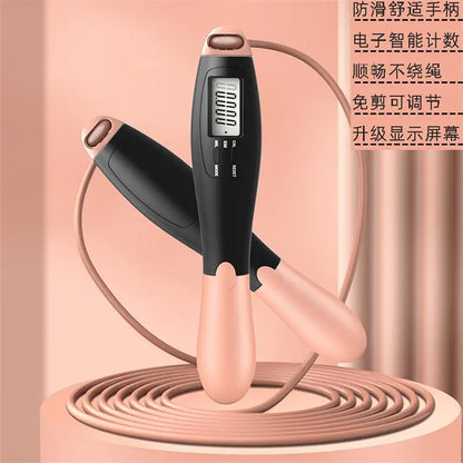 Smart Wireless Jump Rope with Weighted Ball and Counter