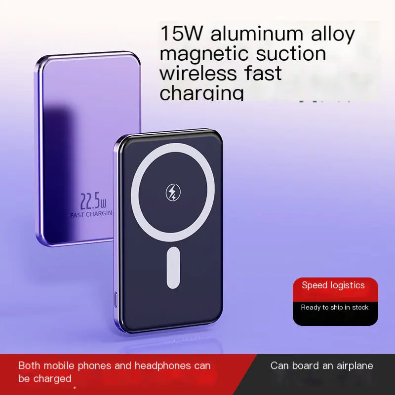 MagSafe Ultra-Thin Aluminum Power Bank 20W Fast Charge