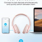 Soundcore by Anker Q20i Hybrid Active Noise Cancelling Headphones, Wireless Over-Ear Bluetooth, 40H Long ANC Playtime, Hi-Res Audio, Big Bass, Customize via an App, Transparency Mode