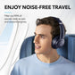 Soundcore by Anker Q20i Hybrid Active Noise Cancelling Headphones, Wireless Over-Ear Bluetooth, 40H Long ANC Playtime, Hi-Res Audio, Big Bass, Customize via an App, Transparency Mode