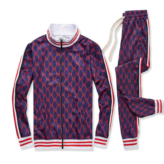 Men's Casual Sporty Zipper Set - Trendy Spring/Fall Style