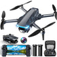Drone with Camera 2K HD FPV Drone with Brushless Motor 360°Flip Waypoint Fly Gesture Selfie One Key Take Off/Landing Foldable Mini Drone for Beginners