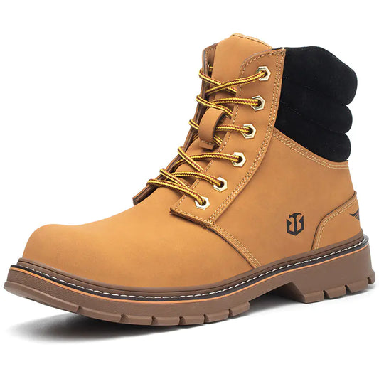 Men's Casual High-top Anti-Smashing Labor Shoes