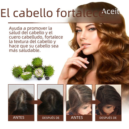 EELHOE Castor Oil Hair Serum for Thickening and Repair