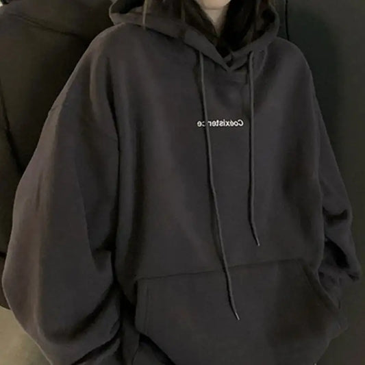 Trendy Loose Korean Style Windbreaker Coat