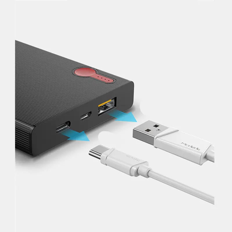 10000mAh Power Bank with QC3.0 + PD Fast Charging