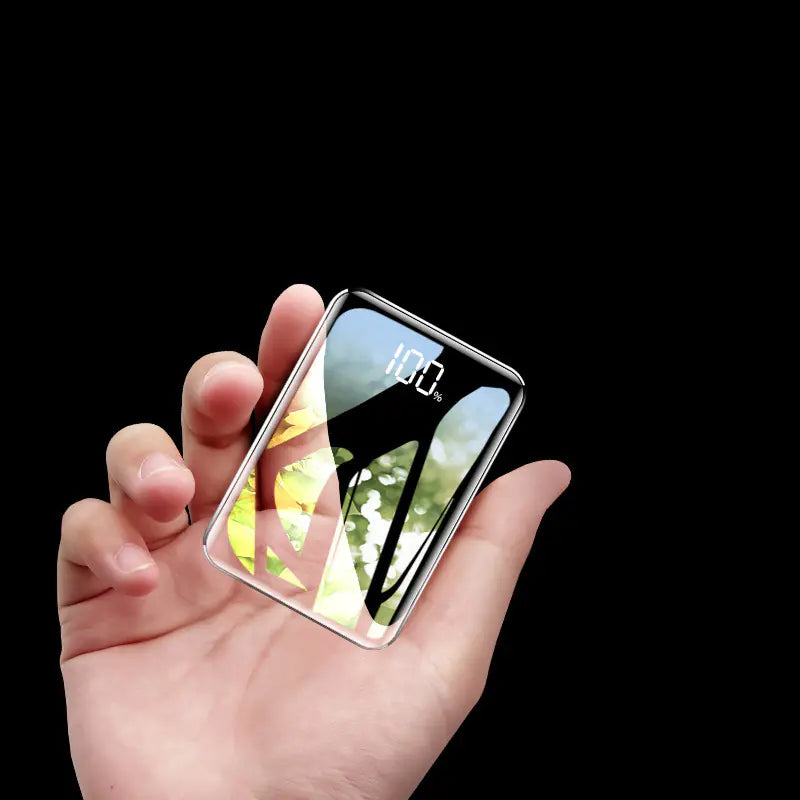 20000mAh Ultra-Thin Mirror Portable Power Bank