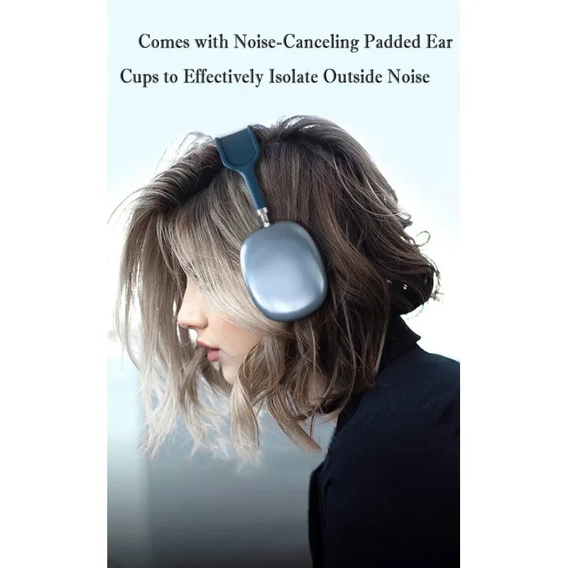 Wireless Bluetooth Headphones With Noise Cancelling Over-Ear Sport Earphones UK