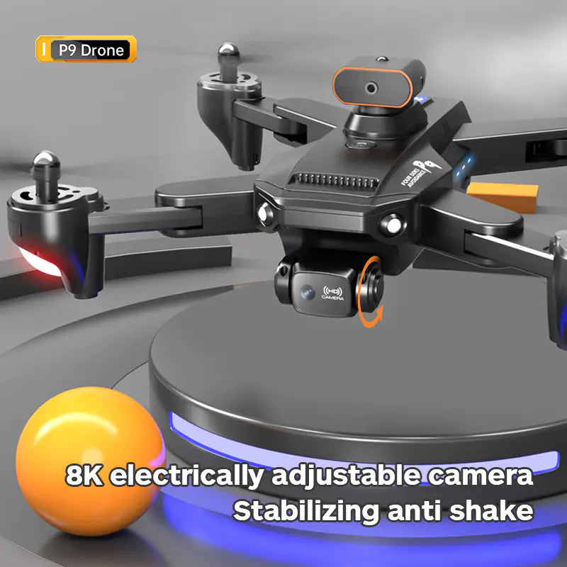 P9 Drone with Optical Flow, Foldable Quadcopter