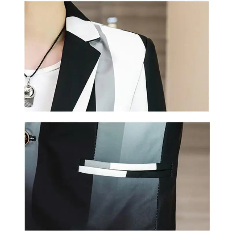 Slim Men's Blazer - Trendy and Comfortable Casual Wear