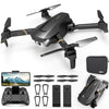 4DRC V4 Foldable Mini Drone with Camera - 1080P HD Drone with Stable Hover Gravity Control Auto-Follow Trajectory FlightOne Key Take Off 2 Batteries Drones for Adults Kids