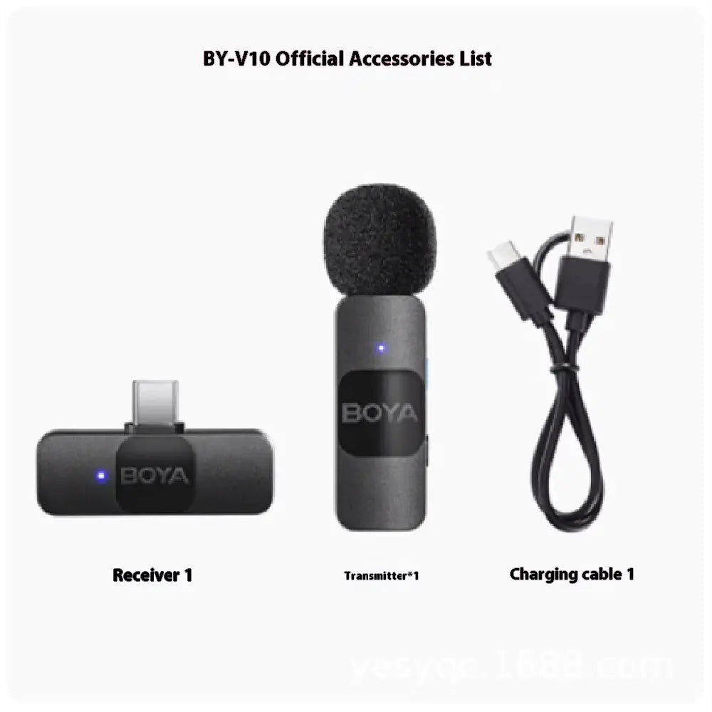 Wireless Collar Clip Microphone