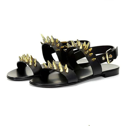 Genuine Leather Designer Men's Summer Sandals