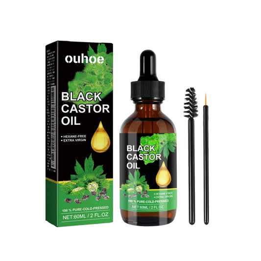 OUHOE Castor Oil Hair Serum for Nourishing Roots