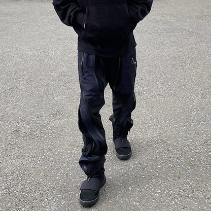 High Street Multi-pocket Drawstring Trousers