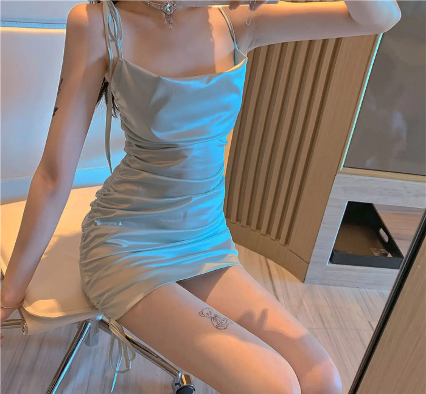 Summer Slim Fit Sleeveless Dress for Women 2020