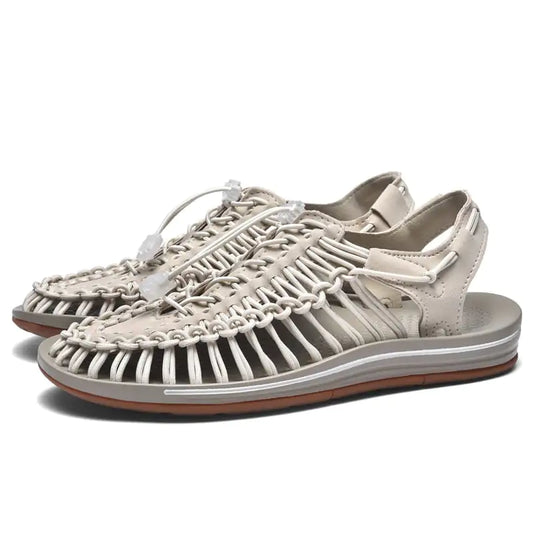 Men's Multicolor Plus Size Beach Sandals for Summer