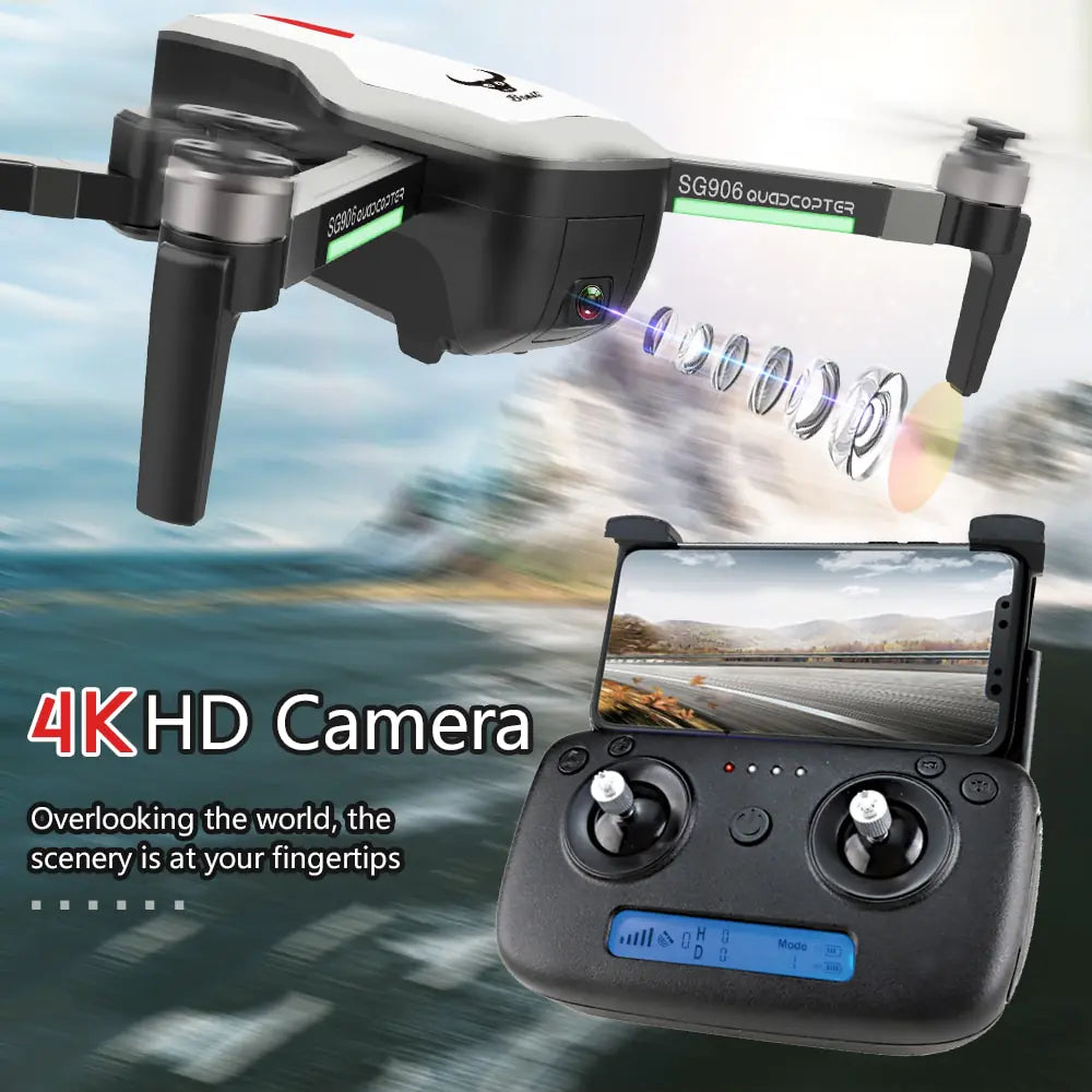SG906 Pro 4K HD Drone with GPS and Stabilization
