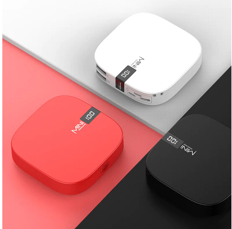 Mini Power Bank 10000mAh Ultra-Slim Fast Charge