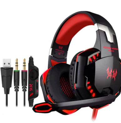 Gaming Headset, Over-Ear Headphones, Earphones