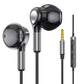 Headphones Wired In-Ear Wired Earphones Earbuds Half in Ear Headphones 3.5mm Jack Wired Headphones with Microphone and Volume Control for iPhone Samsung Android iPadMP3Most 3.5mm Audio Devices