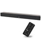 ZVOX AccuVoice AV355 Dialogue Clarifying Soundbar - Patented Hearing Technology with Voice Boost Ultimate Low-Profile TV Speakers Soundbar Perfect for Home Theater and Smart TV - Black