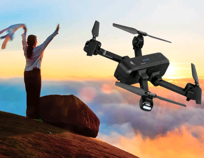 Foldable Quadcopter with GPS and WiFi Camera