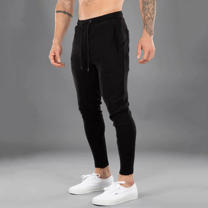 Men's Cotton Skinny Stretch Casual Sports Pants