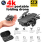 LF606 Mini Foldable 4K Drone with Remote Control