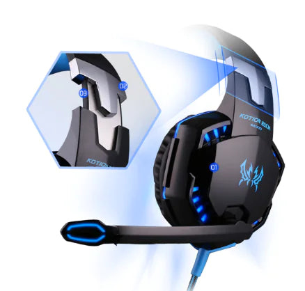 Gaming Headset, Over-Ear Headphones, Earphones