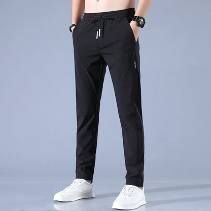Men's Summer Thin Loose Fit Stretch Casual Pants