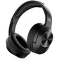 vibeadio Hybrid Active Noise Cancelling Headphones Wireless Over Ear Bluetooth Headphones with Microphone Deep Bass Wireless Headphones with Hi-Fi Audio Memory Foam Ear Cups 30H Playtime - Black